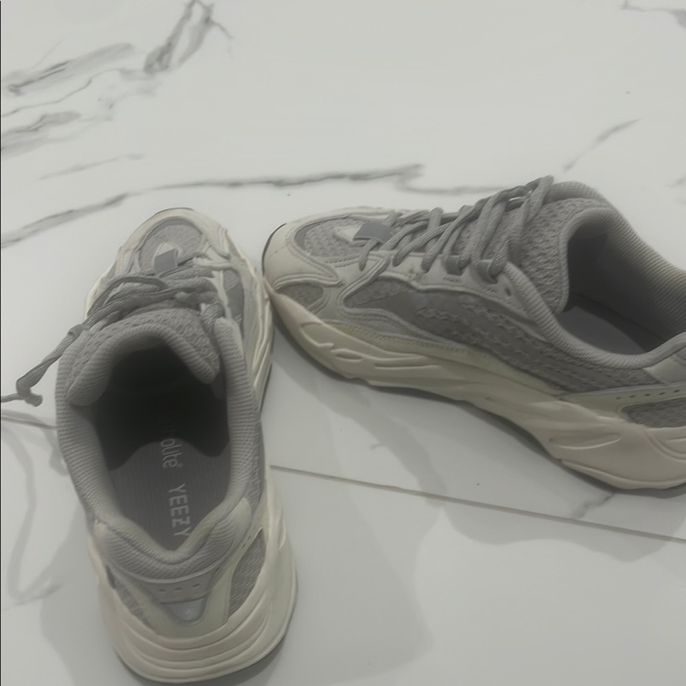 Adidas Yeezy Boost 700 in Gray and Cream